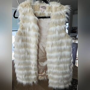 Faux Fur Vest, S